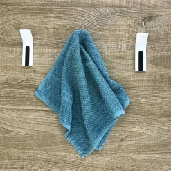 Viadurini Decor Wandgarderobe-Corian Wandgarderobe mit weißem oder schwarzem Einsatz, 3 Stück - Appiccio