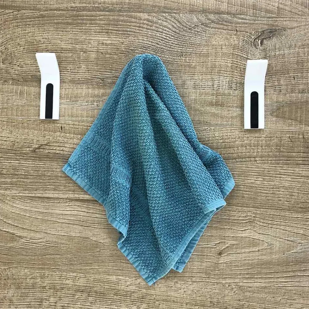 Viadurini Decor Wandgarderobe-Corian Wandgarderobe mit weißem oder schwarzem Einsatz, 3 Stück - Appiccio