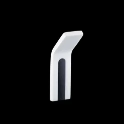 Viadurini Decor Wandgarderobe-Corian Wandgarderobe mit weißem oder schwarzem Einsatz, 3 Stück - Appiccio