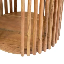 Viadurini Living Klassische Couchtische-Couchtisch aus Akazienholz - Vortice