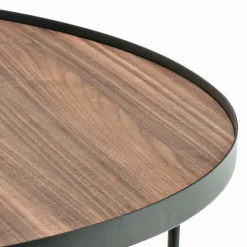 Viadurini Living Moderne Couchtische-Couchtisch aus Canaletto-Walnuss in verschiedenen Größen Made in Italy - Gubbio