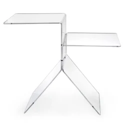 Viadurini Living Moderne Couchtische-Couchtisch aus durchsichtigem farbigem Plexiglas für das Wohnzimmer Made in Italy - Kamon