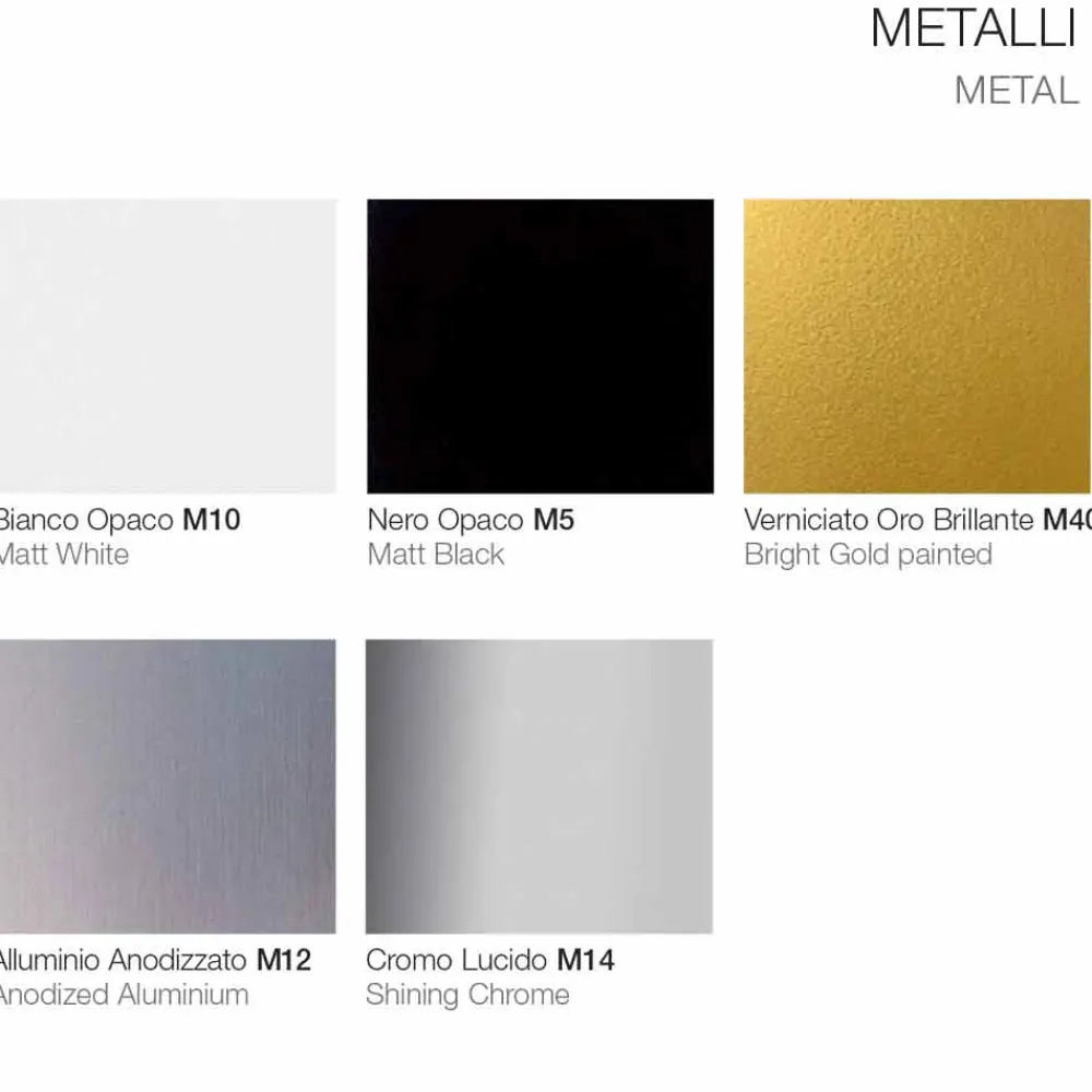 Viadurini Living Moderne Couchtische-Couchtisch aus extra klarem Kristall und Metall Made in Italy - Livigno