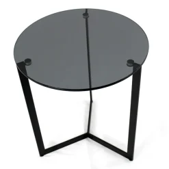 Viadurini Living Moderne Couchtische-Couchtisch aus Glas mit Stahlgestell, hergestellt in Italien – Aspira