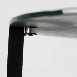 Viadurini Living Moderne Couchtische-Couchtisch aus Glas mit Stahlgestell, hergestellt in Italien – Aspira