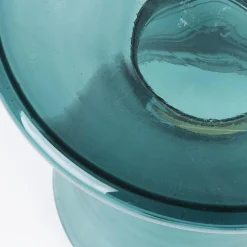 Viadurini Living Moderne Couchtische-Couchtisch aus Glas und Dekor aus vermessingtem Stahl - Gabrio