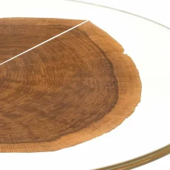 Viadurini Living Moderne Couchtische-Couchtisch aus Holz und Stahl mit Metallbeinen Made in Italy - Damaskus