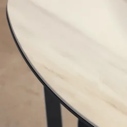 Viadurini Living Moderne Couchtische-Couchtisch aus Metall Keramikplatte mit Aufbewahrung - Emirate