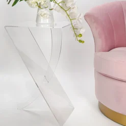 Viadurini Living Moderne Couchtische-Couchtisch aus Plexiglas aus Virgin Polymer Made in Italy - Elsa