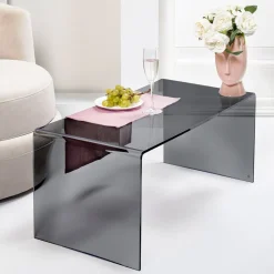 Viadurini Living Moderne Couchtische-Couchtisch aus PMMA, hergestellt in Italien – Jasmine