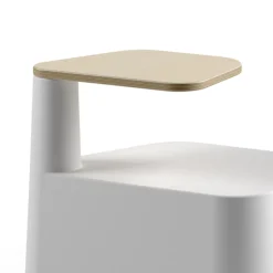 Viadurini Living Moderne Couchtische-Couchtisch aus Polyethylen und Birkenholz Made in Italy - Clio