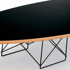 Viadurini Living Moderne Couchtische-Couchtisch aus schwarzem Laminat und lackiertem Stahl Made in Italy - Persefone