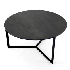 Viadurini Living Moderne Couchtische-Couchtisch aus Stahl und Feinsteinzeug, hergestellt in Italien – Aspira