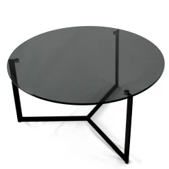 Viadurini Living Moderne Couchtische-Couchtisch aus Stahl und Glas, hergestellt in Italien – Aspira