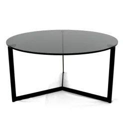 Viadurini Living Moderne Couchtische-Couchtisch aus Stahl und Glas, hergestellt in Italien – Aspira