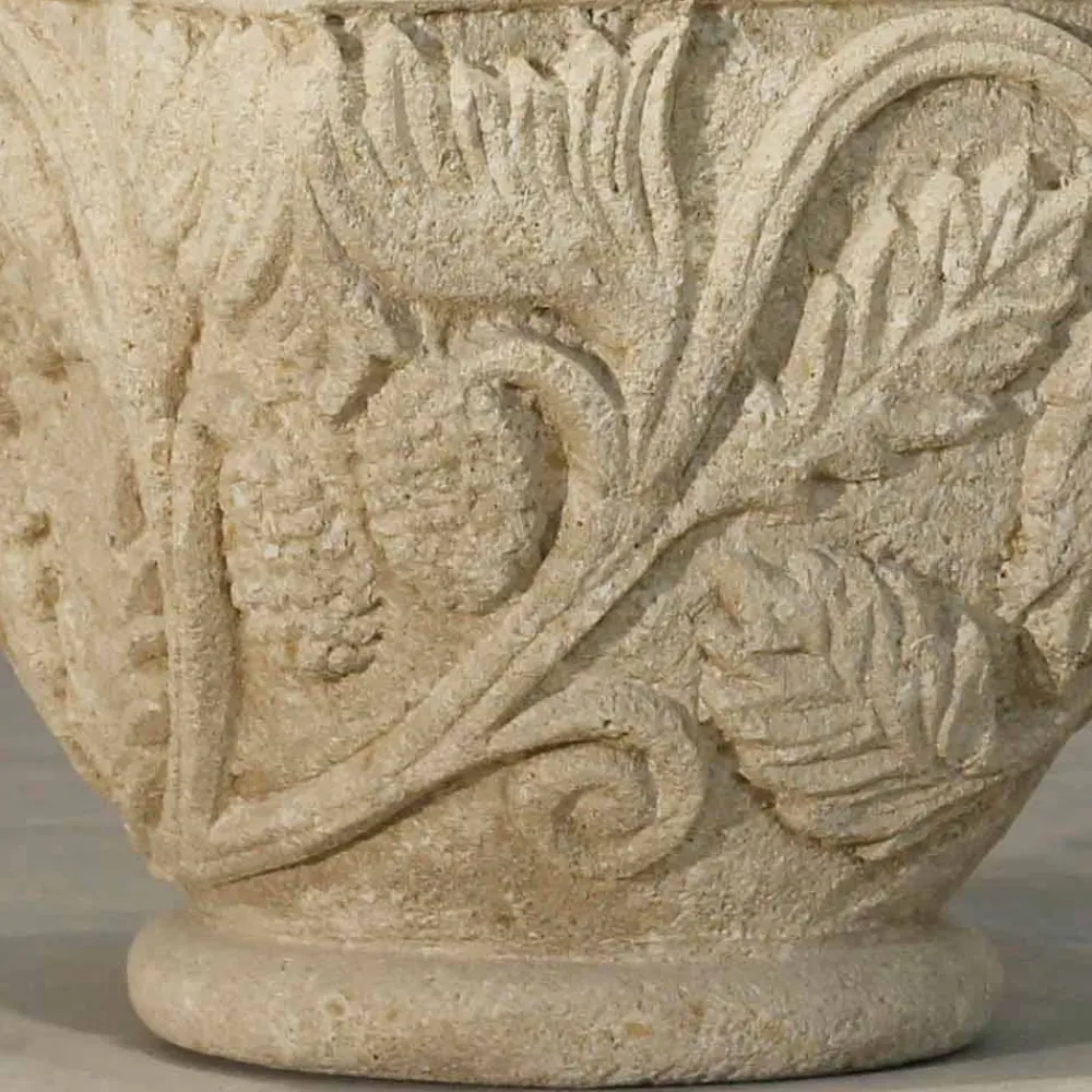 Viadurini Living Couchtische Aus Stein-Couchtisch aus Stein und Kristall im klassischen Design Mytros