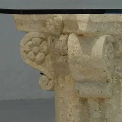 Viadurini Living Couchtische Aus Stein-Couchtisch aus Stein und Kristall im klassischen Design Balos