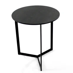 Viadurini Living Moderne Couchtische-Couchtisch aus Steingut mit Stahlgestell, hergestellt in Italien – Aspira