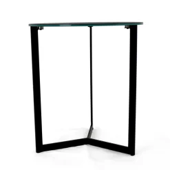 Viadurini Living Moderne Couchtische-Couchtisch aus Steingut mit Stahlgestell, hergestellt in Italien – Aspira