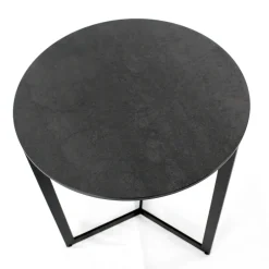 Viadurini Living Moderne Couchtische-Couchtisch aus Steingut mit Stahlgestell, hergestellt in Italien – Aspira