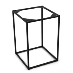 Viadurini Living Moderne Couchtische-Couchtisch aus Steingut und Stahlgestell, hergestellt in Italien – Birba