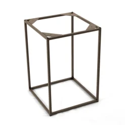 Viadurini Living Moderne Couchtische-Couchtisch aus Steingut und Stahlgestell, hergestellt in Italien – Birba