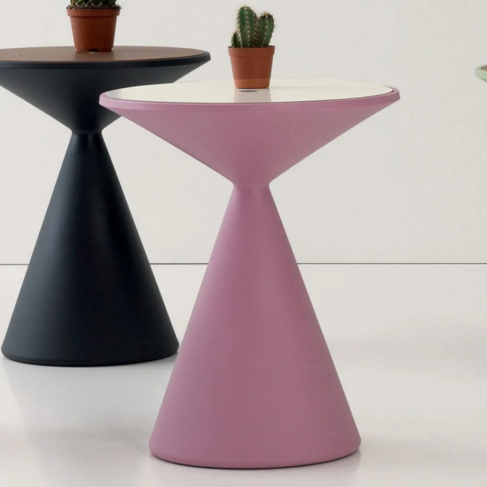 Viadurini Living Moderne Couchtische-Couchtisch Container für Wohnzimmer aus Polyethylen Made in Italy - Acuto