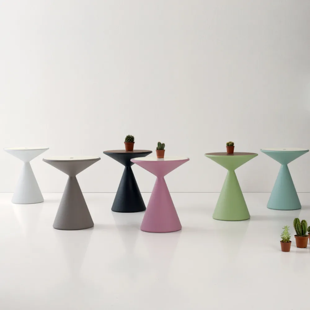 Viadurini Living Moderne Couchtische-Couchtisch Container für Wohnzimmer aus Polyethylen Made in Italy - Acuto