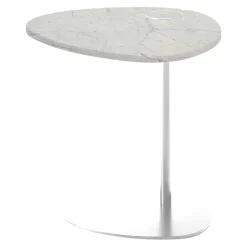 Viadurini Living Moderne Couchtische-Couchtisch für Wohnzimmer aus Metall und Marquinia-Marmor, Luxus-Design - Yassine