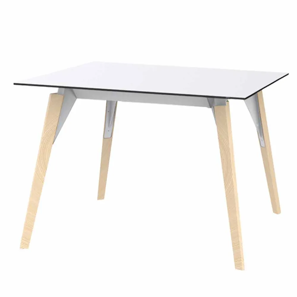 Vondom Moderne Couchtische-Couchtisch in Holz und Hpl Verschiedene Farben 2 Größen - Faz Wood von