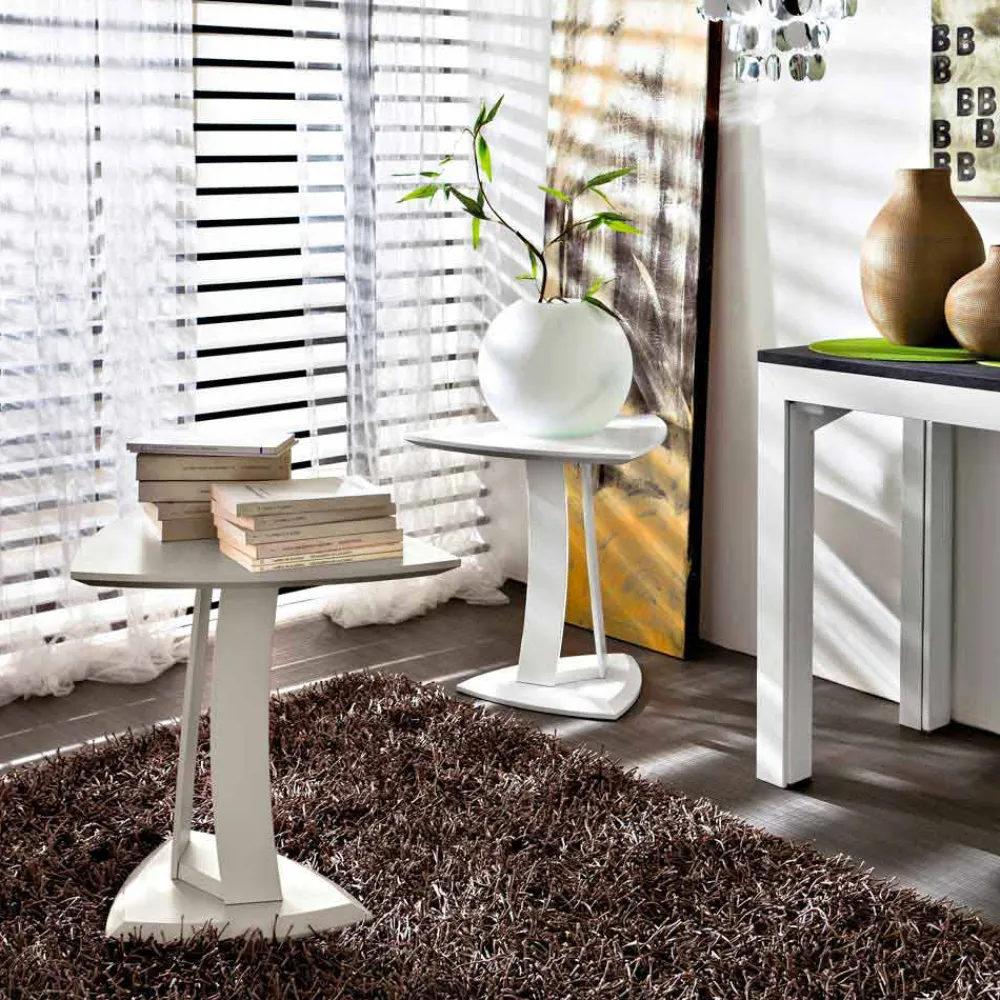 Viadurini Living Moderne Couchtische-Couchtisch in lackiertem Mdf Made in Italy, Hohe Qualität - Lisa