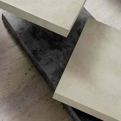 Viadurini Living Moderne Couchtische-Couchtisch mit drehbaren Platten aus HPL Made in Italy, Precious - Paris