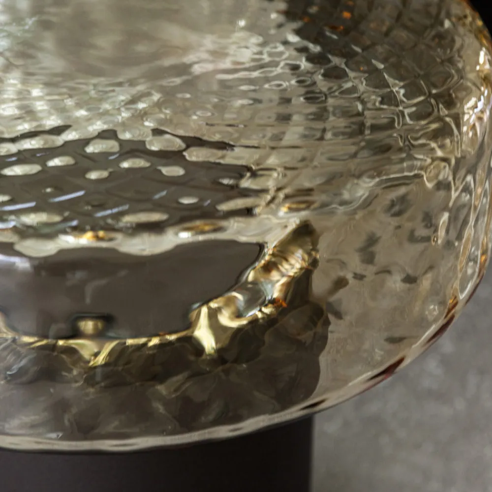 Viadurini Living Moderne Couchtische-Couchtisch mit Glasplatte und Metallgestell, hergestellt in Italien – Batulla