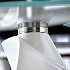 Viadurini Living Moderne Couchtische-Couchtisch mit Glasplatte mit Made in Italy Siebdruck - Campari