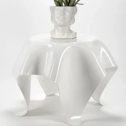 Viadurini Living Moderne Couchtische-Couchtisch mit Platte und Gestell aus Plexiglas Made in Italy - Brento