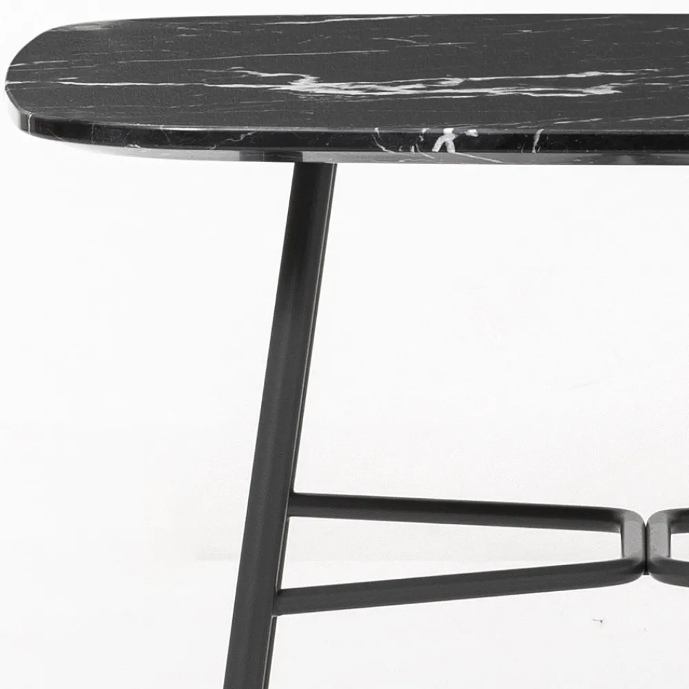 Viadurini Living Moderne Couchtische-Couchtisch mit quadratischer Marmorplatte Made in Italy - Makino