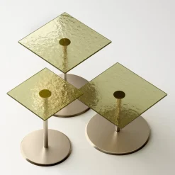 Viadurini Living Moderne Couchtische-Couchtisch mit quadratischer Glas- oder Metallplatte, hergestellt in Italien – Anakin