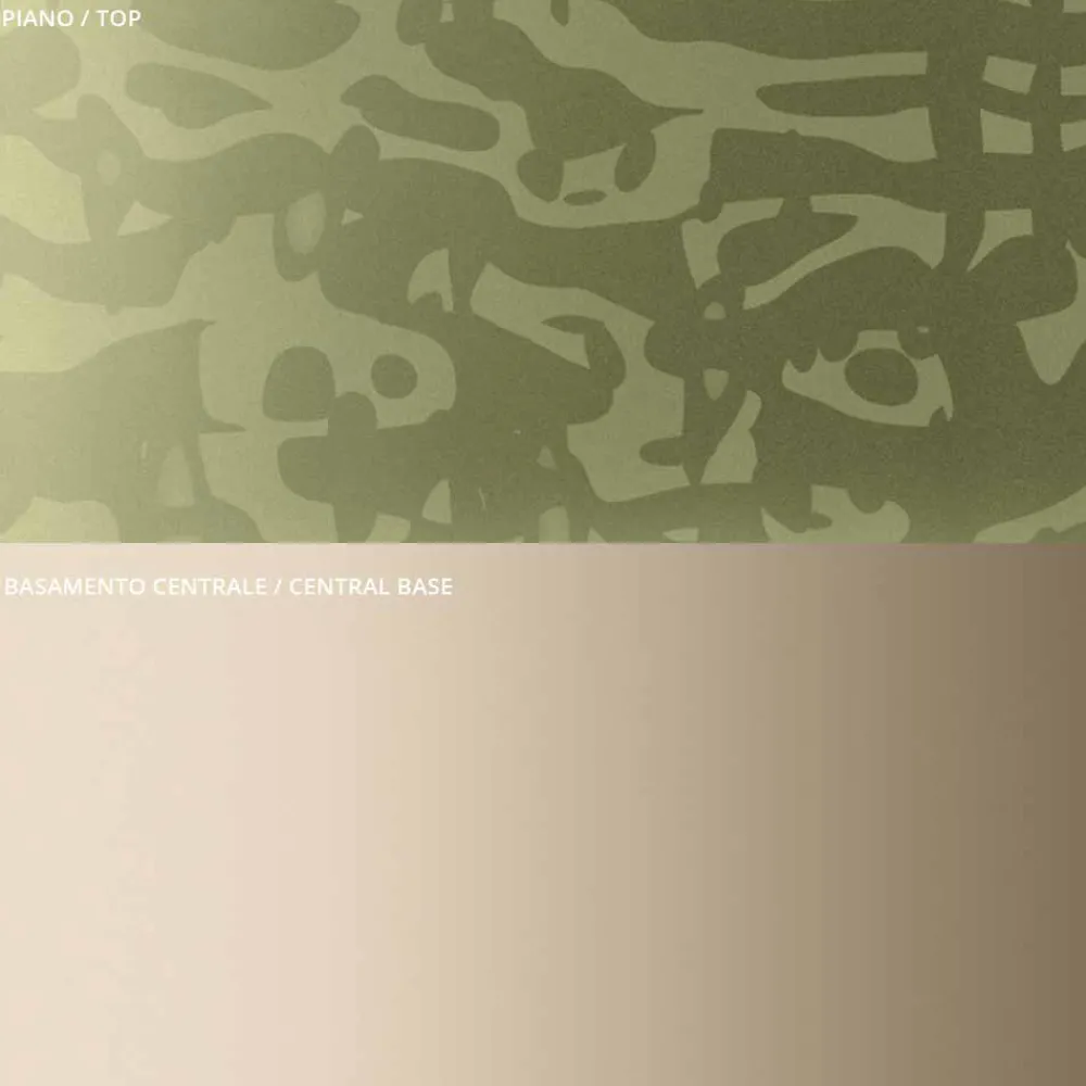 Viadurini Living Moderne Couchtische-Couchtisch mit quadratischer Glas- oder Metallplatte, hergestellt in Italien – Anakin