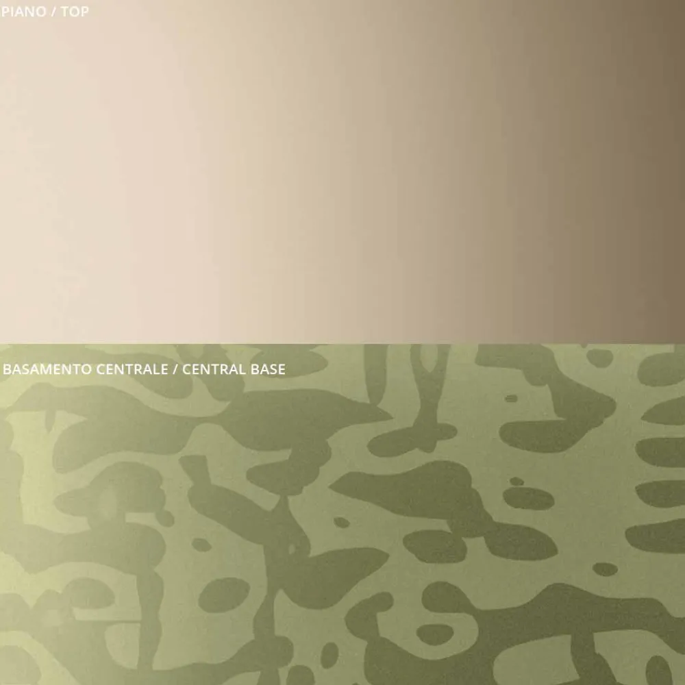 Viadurini Living Moderne Couchtische-Couchtisch mit quadratischer Glas- oder Metallplatte, hergestellt in Italien – Anakin