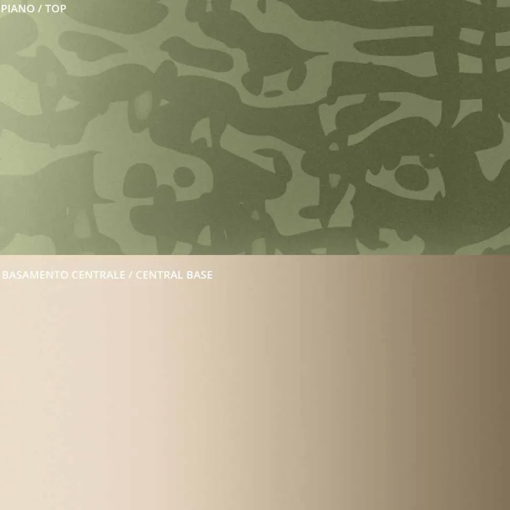 Viadurini Living Moderne Couchtische-Couchtisch mit quadratischer Glas- oder Metallplatte, hergestellt in Italien – Anakin