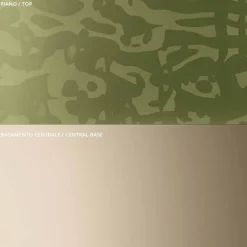 Viadurini Living Moderne Couchtische-Couchtisch mit runder Glas- oder Metallplatte, hergestellt in Italien – Anakin