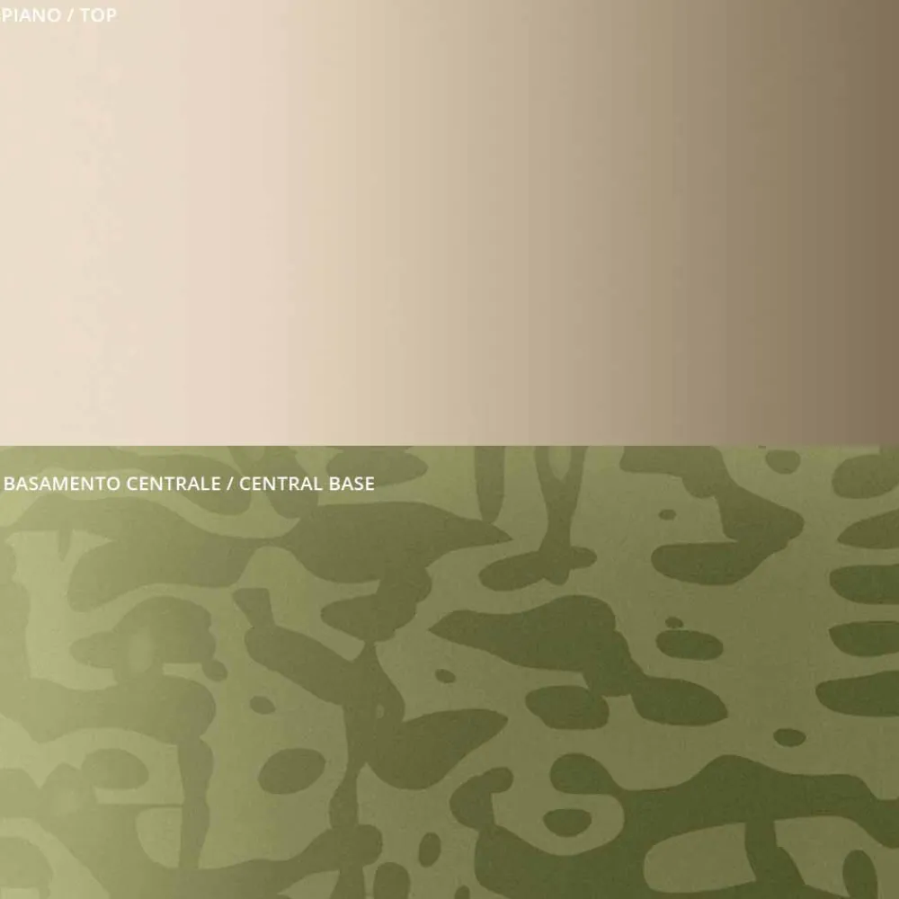 Viadurini Living Moderne Couchtische-Couchtisch mit runder Glas- oder Metallplatte, hergestellt in Italien – Anakin