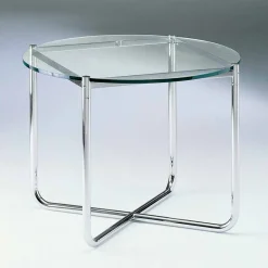 Viadurini Living Moderne Couchtische-Couchtisch mit runder Glasplatte Made in Italy - Costanza