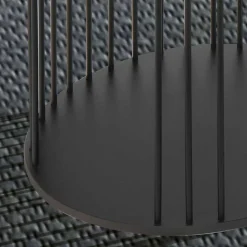 Viadurini Living Moderne Couchtische-Couchtisch mit runder Holzplatte Made in Italy - Montebianco