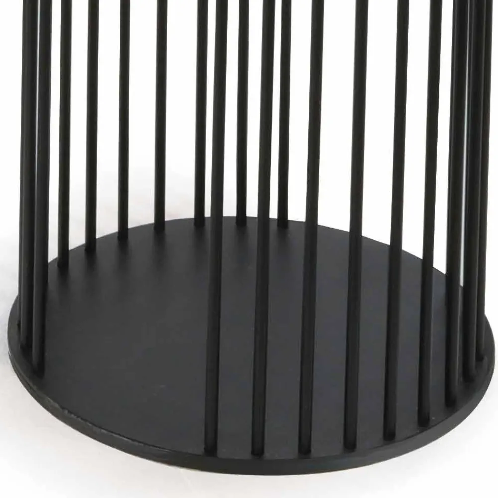 Viadurini Living Moderne Couchtische-Couchtisch mit runder Keramikplatte Made in Italy - Montebianco