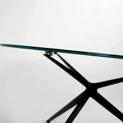 Viadurini Living Moderne Couchtische-Couchtisch mit runder Platte aus Steinzeug, hergestellt in Italien – Siste