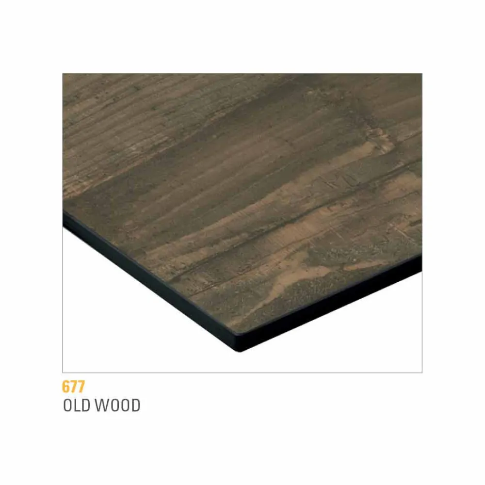 Viadurini Living Moderne Couchtische-Couchtisch mit runder Platte aus laminiertem HPL Made in Italy - Mina