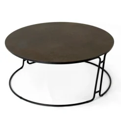 Viadurini Living Moderne Couchtische-Couchtisch mit runder Platte und Sockel, hergestellt in Italien – Tullia