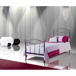 Viadurini Night Design Maßgeschneiderte Möbel|Einzelbetten Aus Schmiedeeisen-Dalia Einzelbetten aus Schmiedeeisen in Design