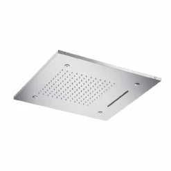 Viadurini Taps Duschköpfe-Decken-Duschkopf aus Edelstahl mit 3 Düsen Made in Italy - Frido